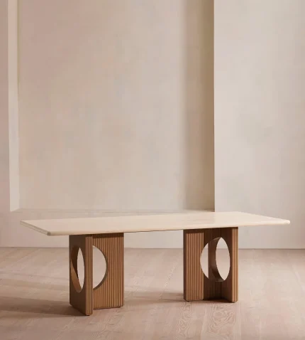 ELIOR Dining Table With 6 Chairs