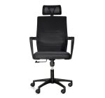 Sigma High Back Black Chair